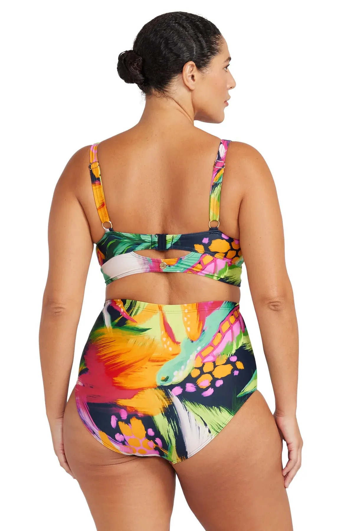 Artesands Raphael High Waist Bikini Bottom - Chelona