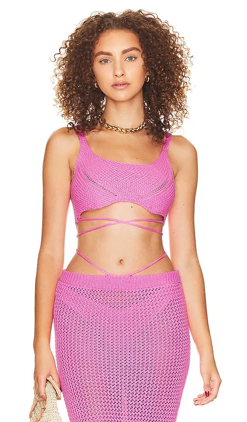 Bananhot Alma Top in Pink