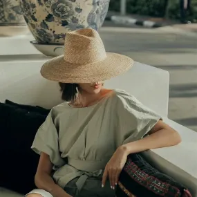 Bora Casual Straw Fedora Hats