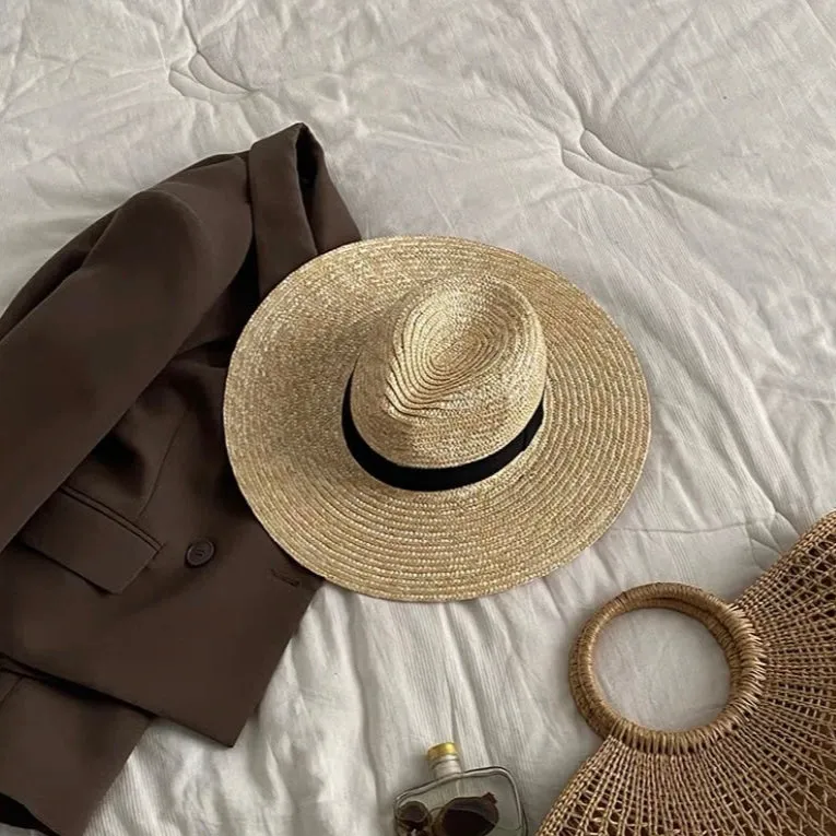 Bora Casual Straw Fedora Hats