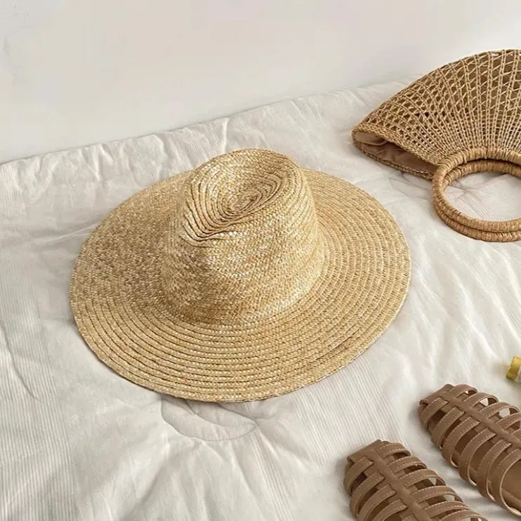 Bora Casual Straw Fedora Hats