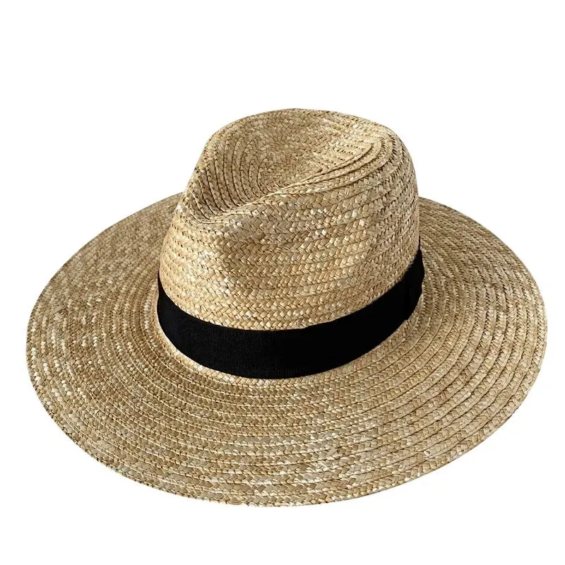 Bora Casual Straw Fedora Hats