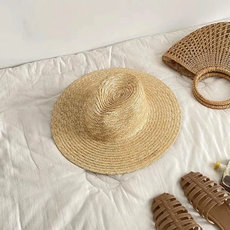 Bora Casual Straw Fedora Hats