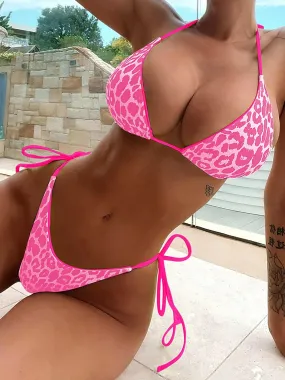Brazilian Lace Up Bikinis Set
