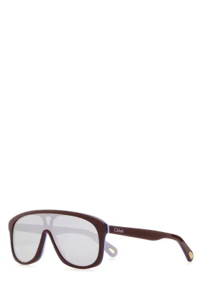 Brick red acetate Jasper sunglasses