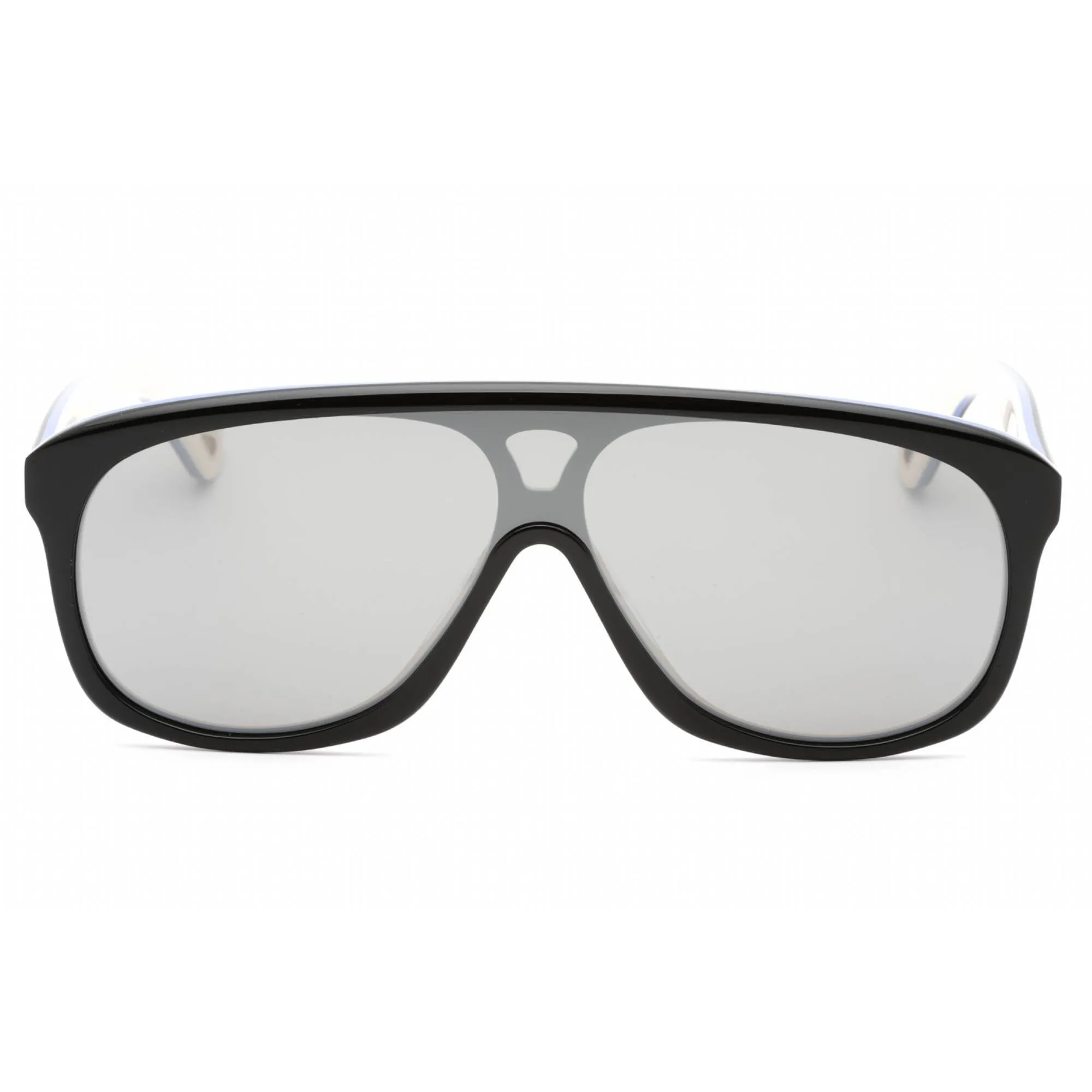 Chloe Women's Sunglasses - Black Shield Full Rim Recycled Acetate Frame | CH0212S 004
