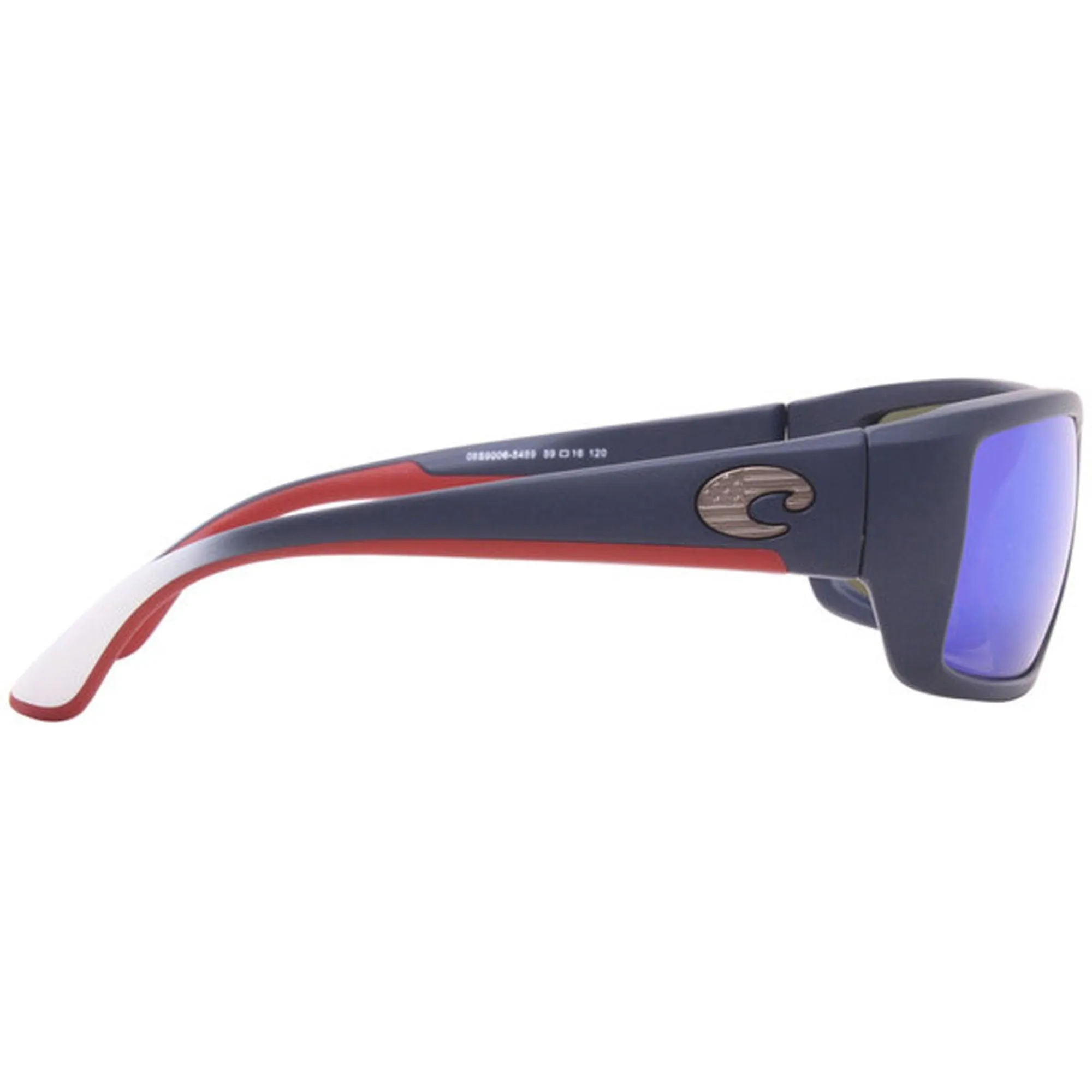 Costa Del Mar Men's Sunglasses - Blue Lens Matte Freedom Fade Frame | 06S9006F 5459