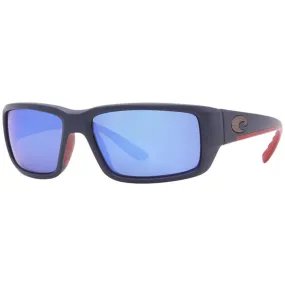 Costa Del Mar Men's Sunglasses - Blue Lens Matte Freedom Fade Frame | 06S9006F 5459