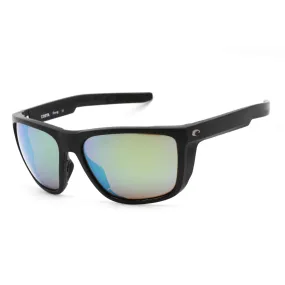 Costa Del Mar Unisex Sunglasses - Matte Black Bio Resin Frame | Ferg FRG11 OGMGLP
