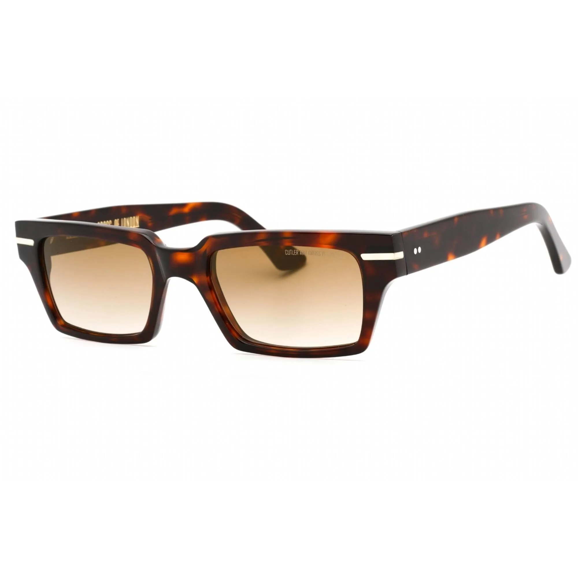 Cutler and Gross Unisex Sunglasses - Black Classic Dark Turtle Frame | CGSN1363 002