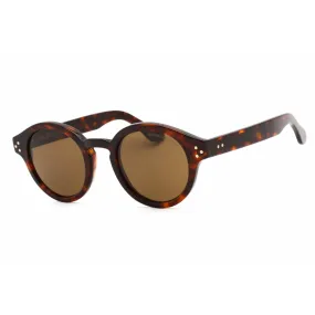Cutler and Gross Unisex Sunglasses - Dark Turtle/Clear Round Frame | CG1291V2S 012