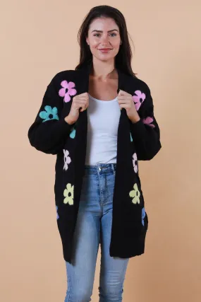 Daisy Longline cardigan