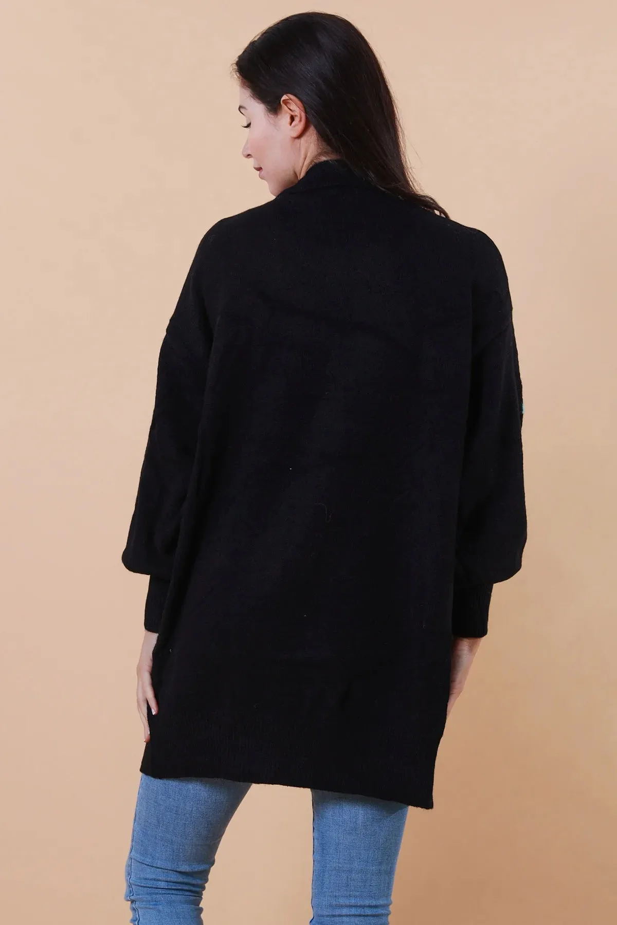 Daisy Longline cardigan