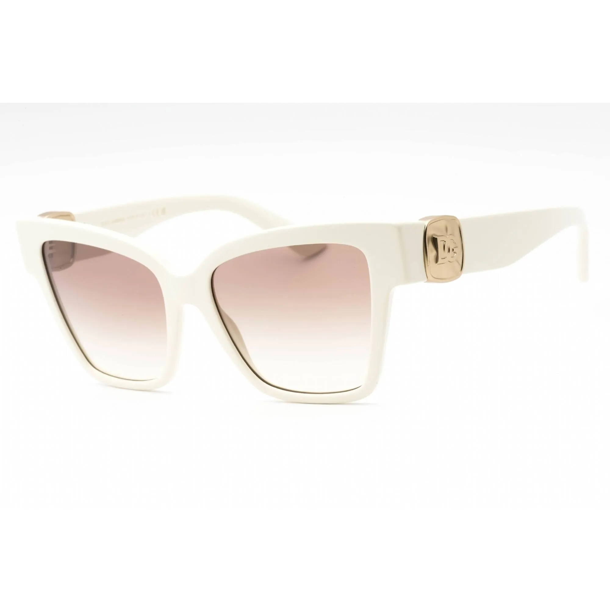 Dolce & Gabbana Women's Sunglasses - Cream Plastic Cat Eye Frame | 0DG4470 331294