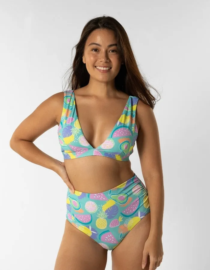 Dune – Tropicana Womens Plunge Bikini Top