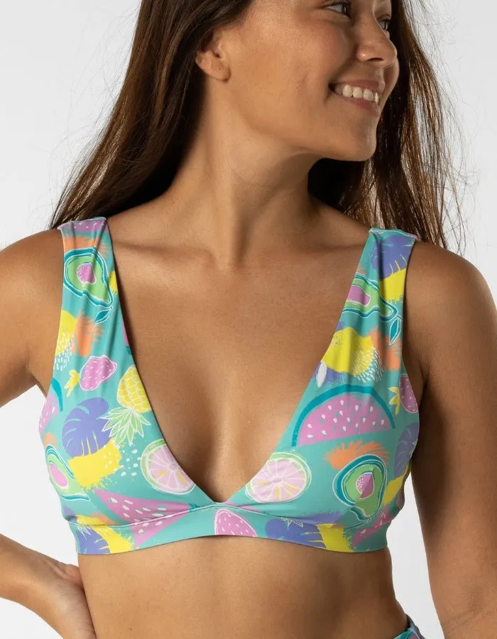 Dune – Tropicana Womens Plunge Bikini Top