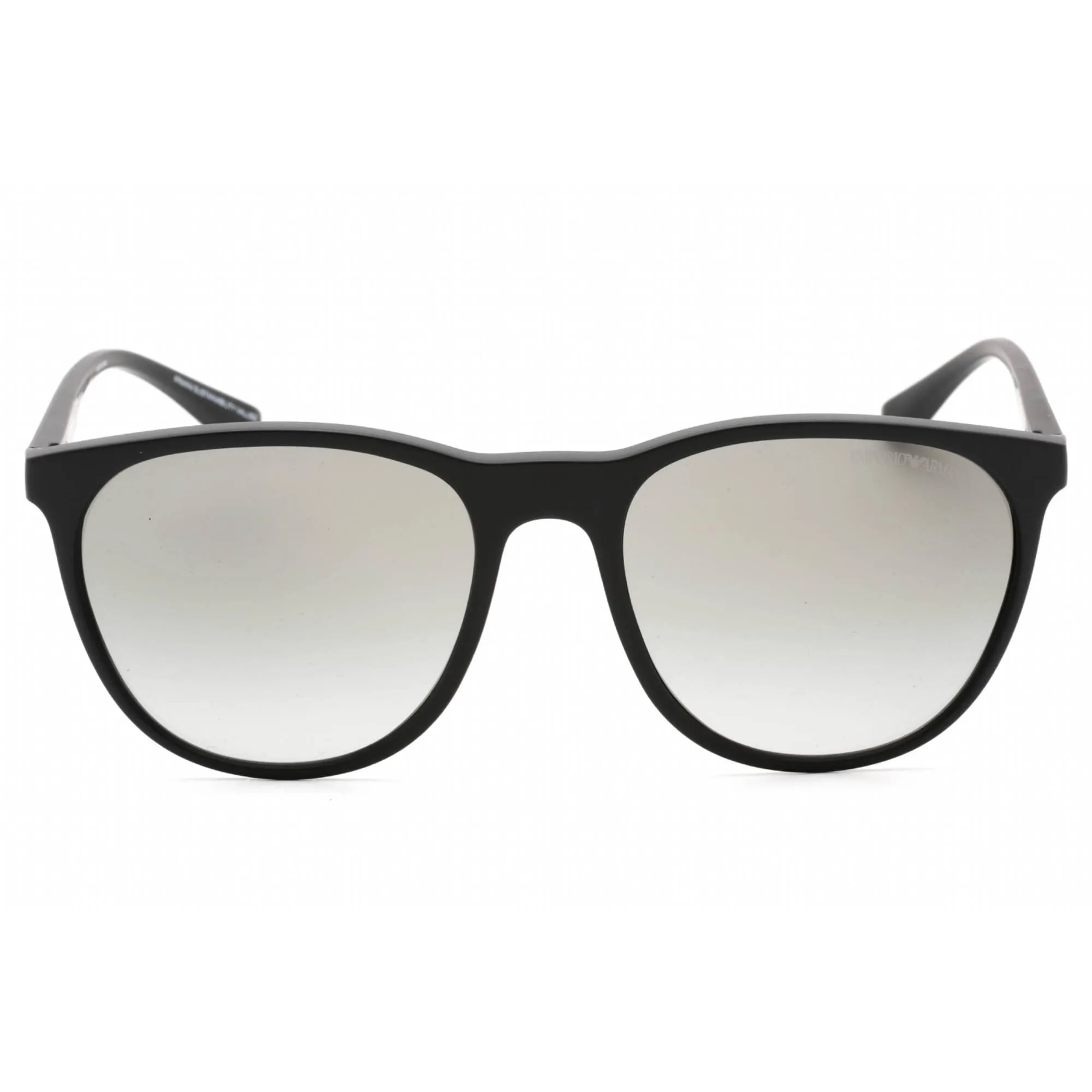 Emporio Armani Men's Sunglasses - Matte Black Full Rim Round Frame | 0EA4210 500111