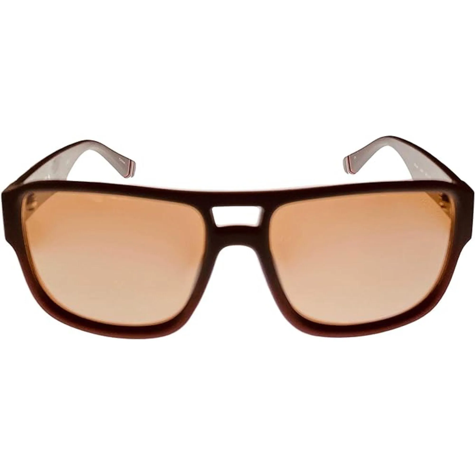 Fila Men's Sunglasses - Matt Grey Burgundy Rectangular Frame | FILA SF9344 2ASX