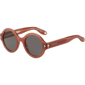 Givenchy Women's Sunglasses - Red Plastic Round Frame | GIVENCHY GV7036/S TVE/8H