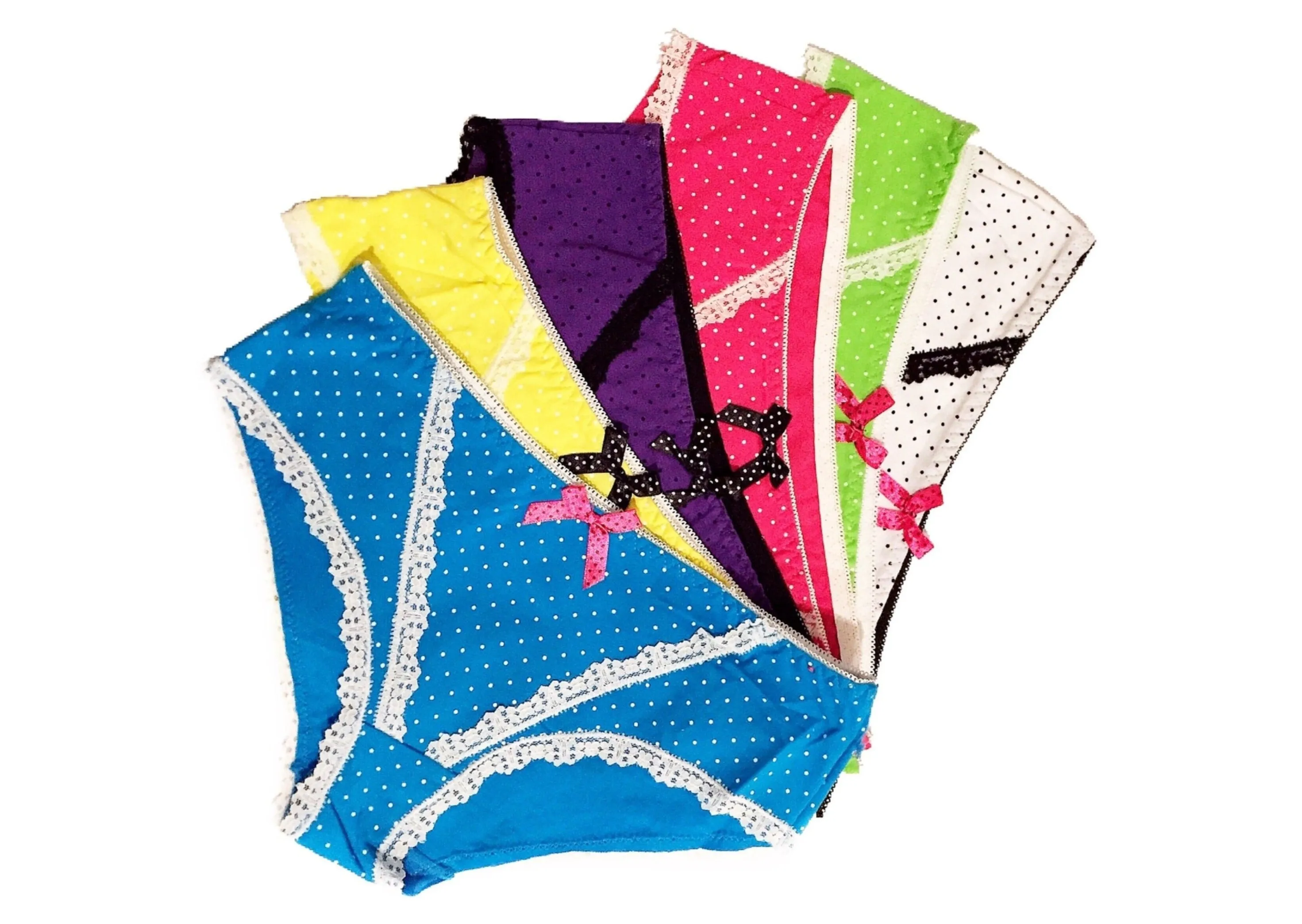 Graceful Polka Dot Panties with Lace