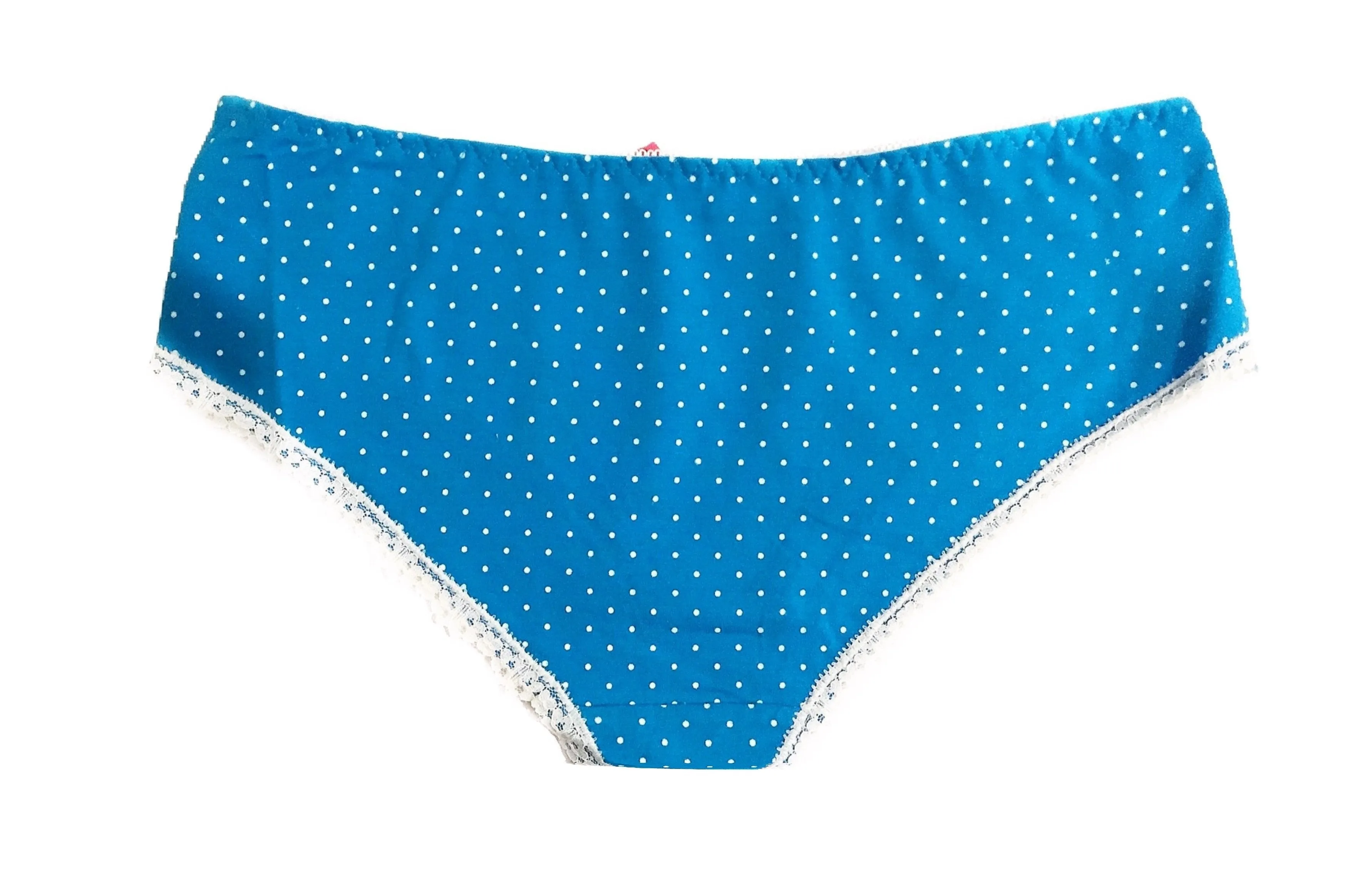 Graceful Polka Dot Panties with Lace