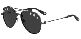 GV 7057/N/STARS DARK RUTHENIUM BLACK 58