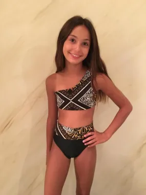 HERMAS SCARF 1 SHOULDER BIKINI