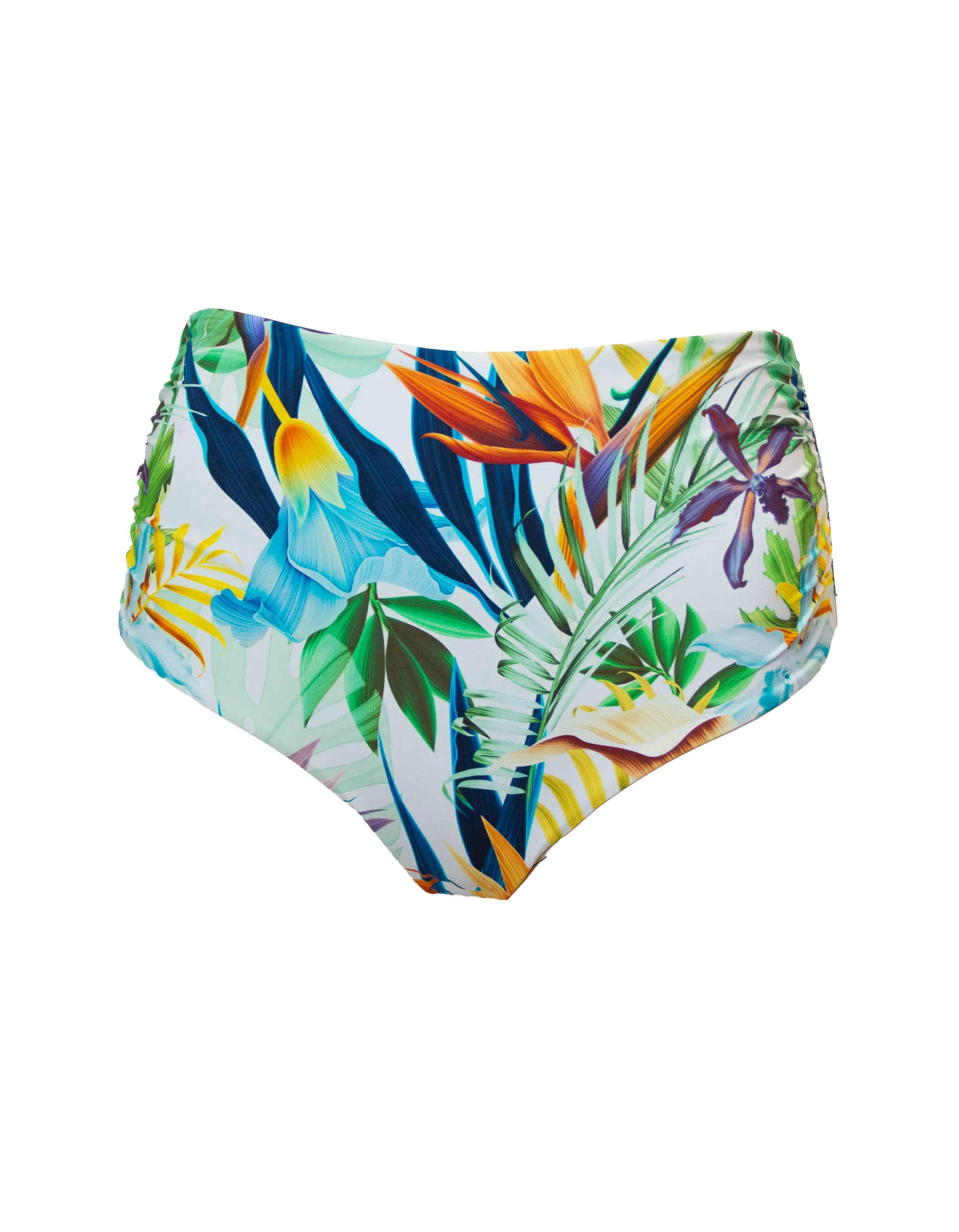High Waist Bird of Paradise Womens Bikini Bottoms