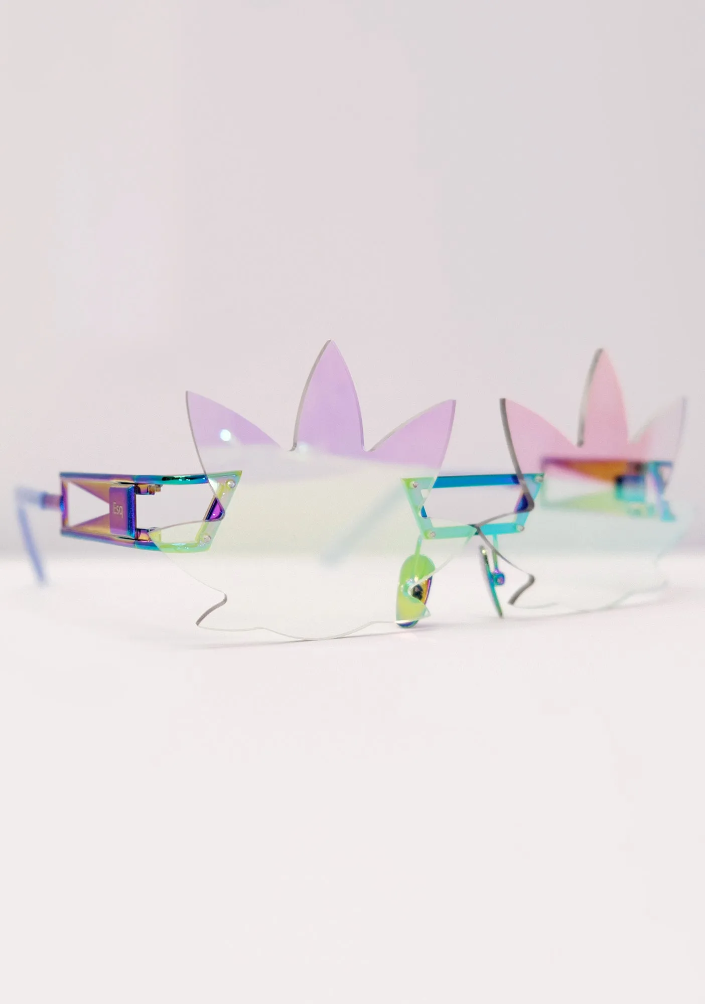 Hologram Leaf Speqz Sunglasses