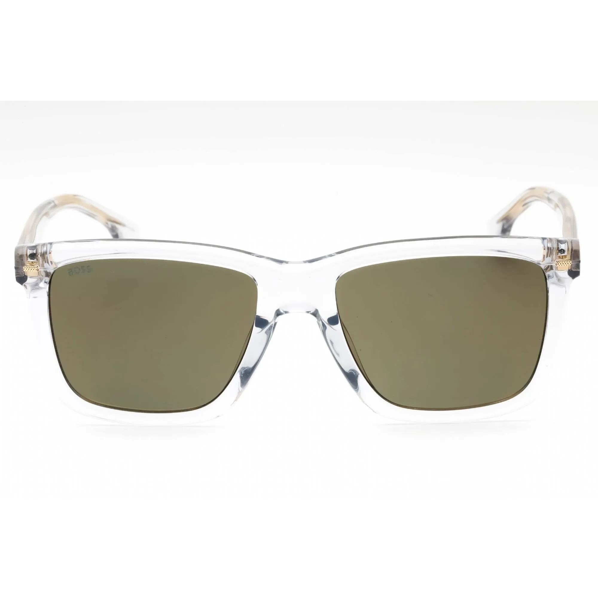 Hugo Boss Men's Sunglasses - Grey Plastic Square Full Rim Frame | BOSS 1317/S 0KB7 CW