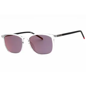 Hugo Men's Sunglasses - Grey Plastic Square Shape Full Rim Frame | HG 1268/S 0KB7 AO