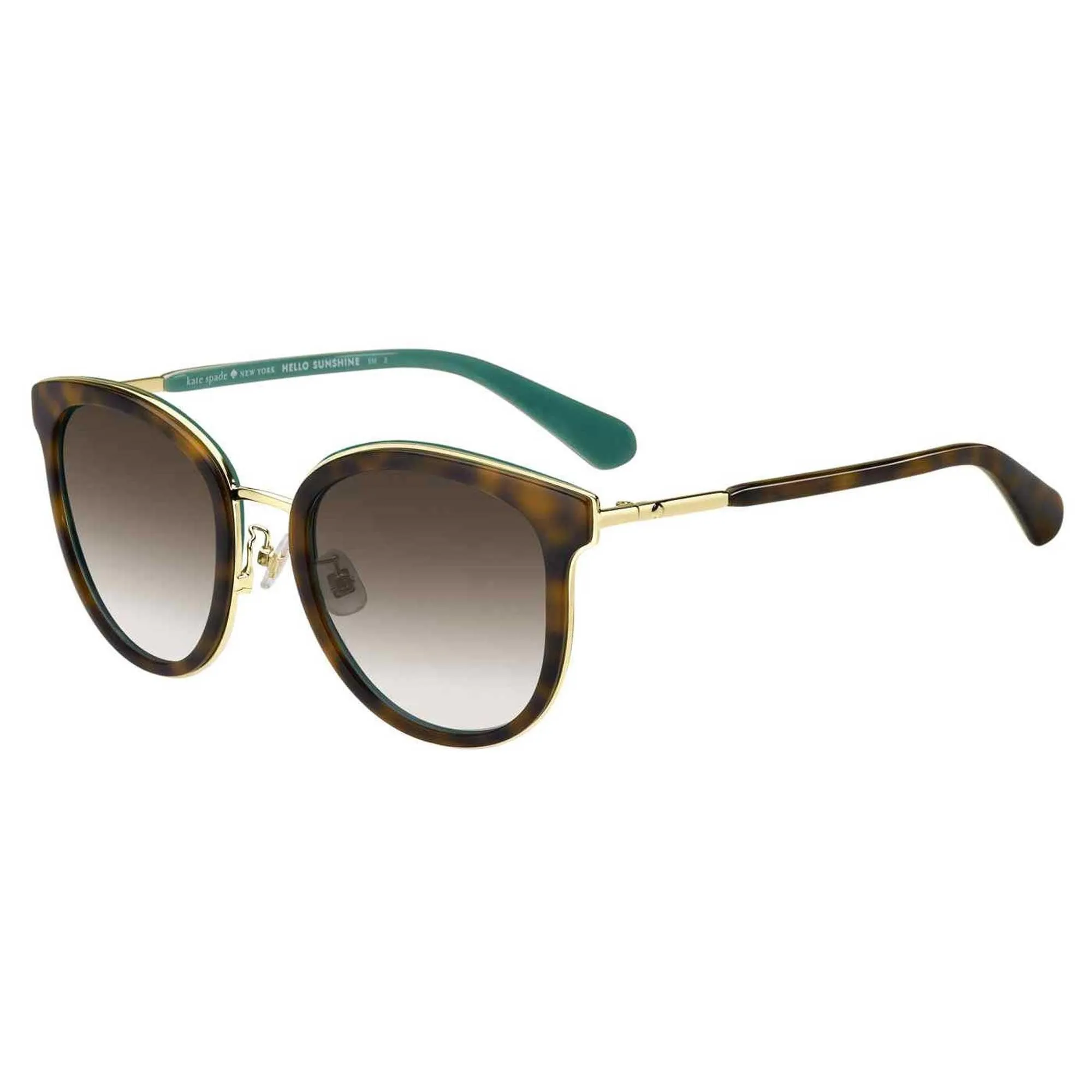 Kate Spade Women's Sunglasses - Adayna Havana Green Plastic Frame | ADAYNA-F-S 0PHW