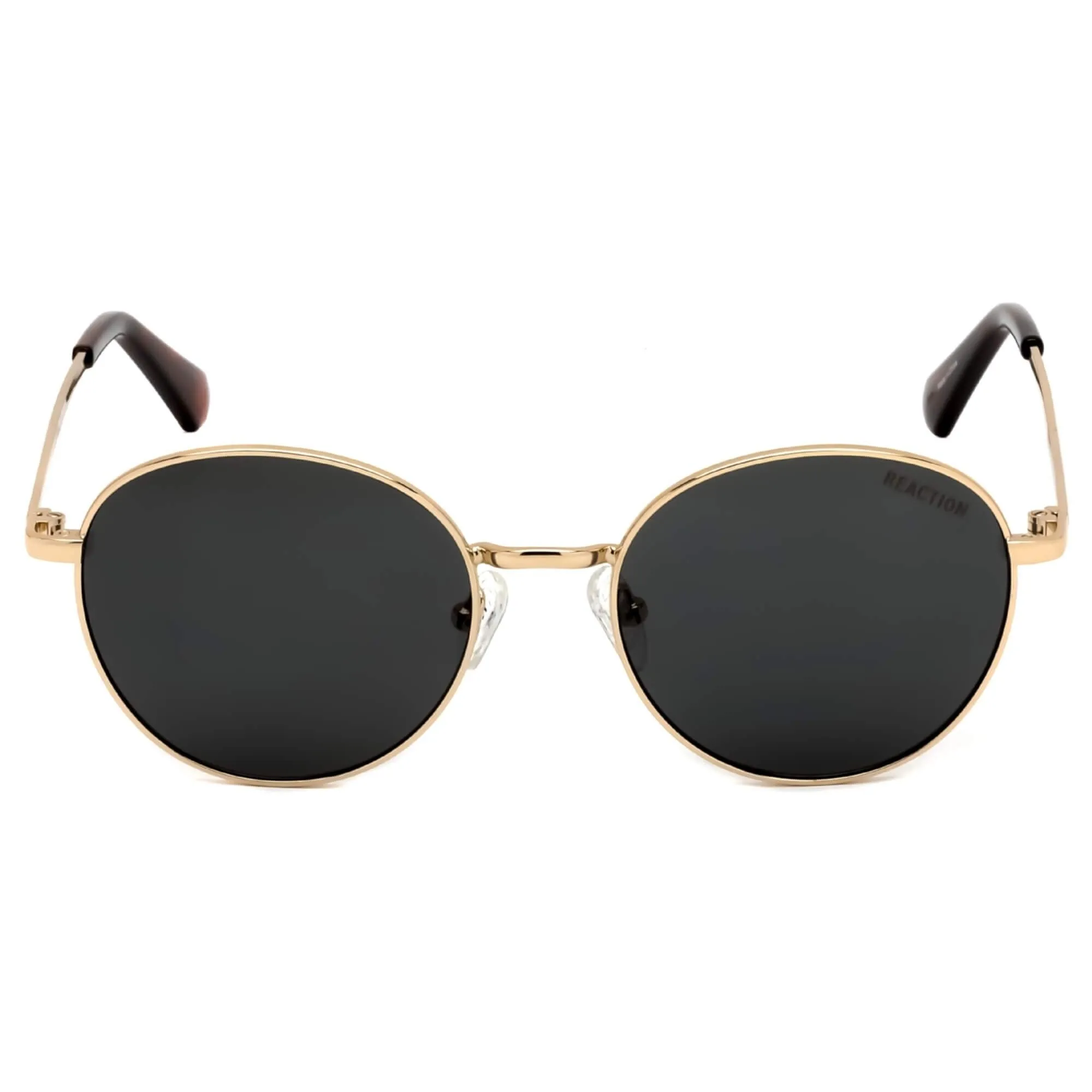 Kenneth Cole Reaction Unisex Sunglasses - Full Rim Gold Round Metal Frame | KC2839 32A