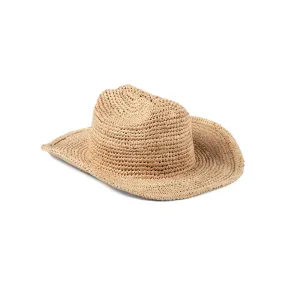 Lack of Color Raffia Cowboy in Natural