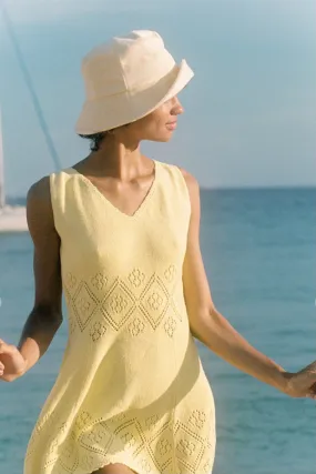 Lack of Color Yellow Terry Bucket Hat