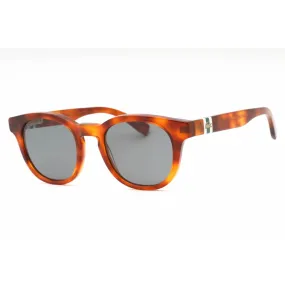 Lacoste Men's Sunglasses - Blonde Havana Plastic Round Full Rim Frame | L6006S 218