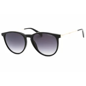 Levi's Women's Sunglasses - Full Rim Black Plastic Round Frame | LV 5007/S 0807 9O