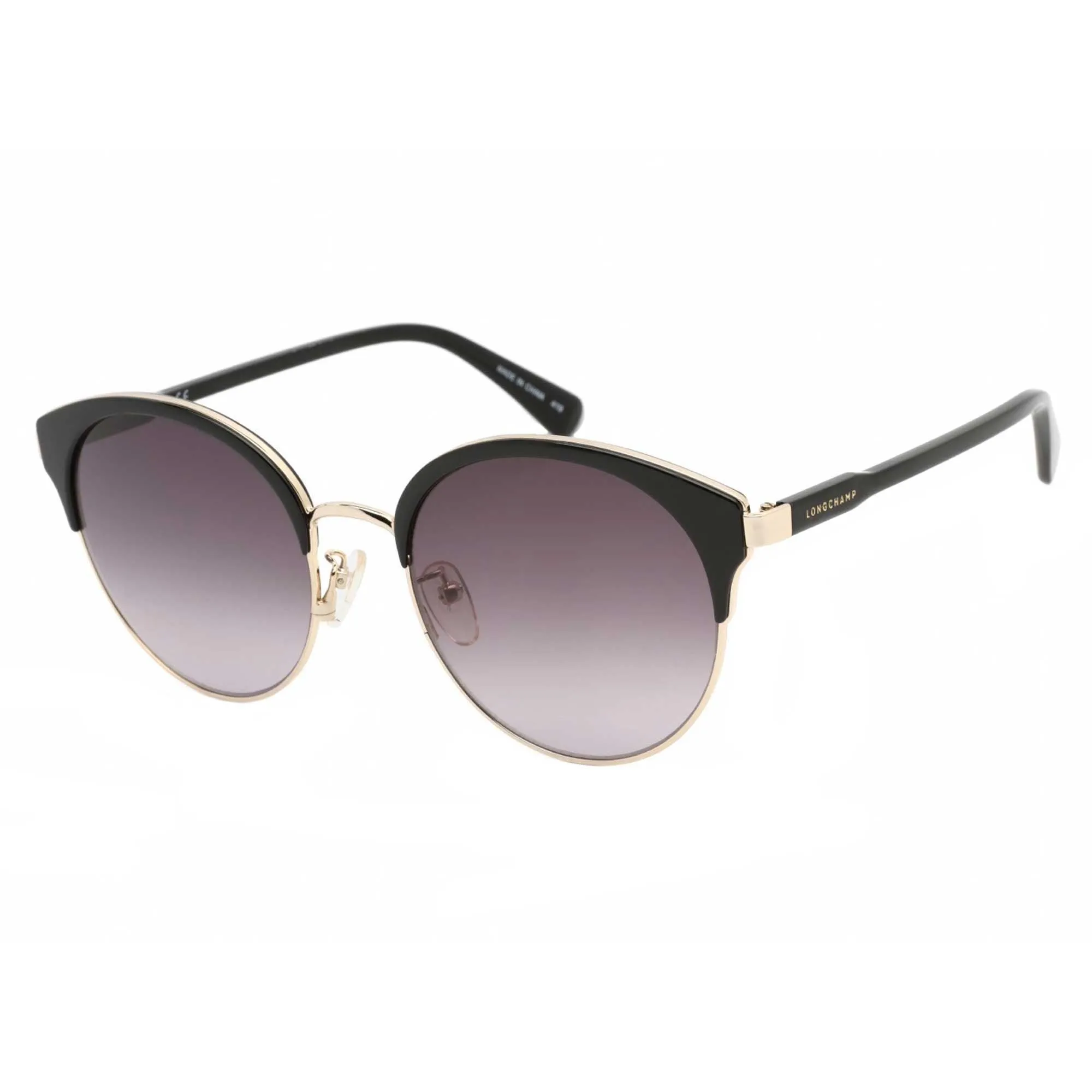 Longchamp Unisex Sunglasses - Metal Full Rim Frame Grey Gradient Lens | LO136SK 001