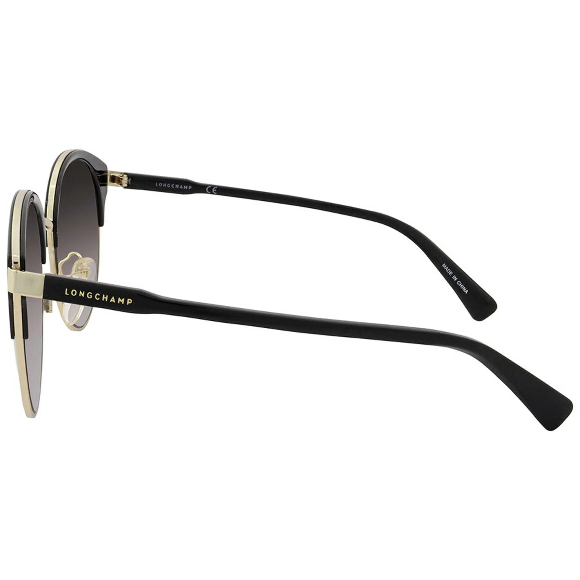 Longchamp Unisex Sunglasses - Metal Full Rim Frame Grey Gradient Lens | LO136SK 001