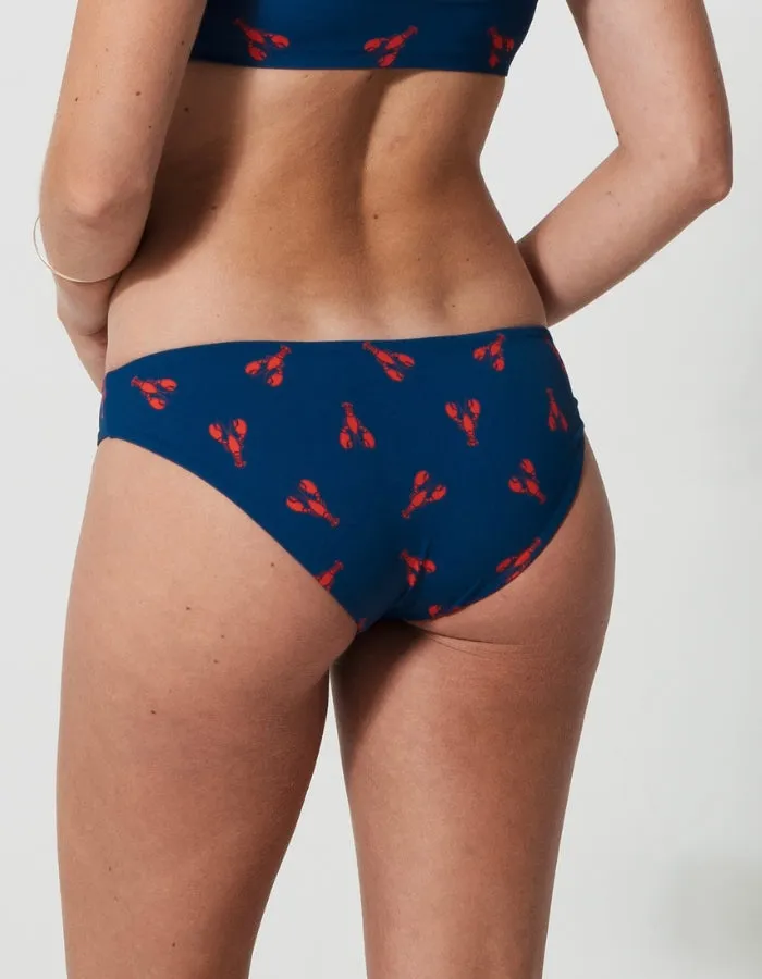 Low Waist Lobster Womens Bikini Bottoms