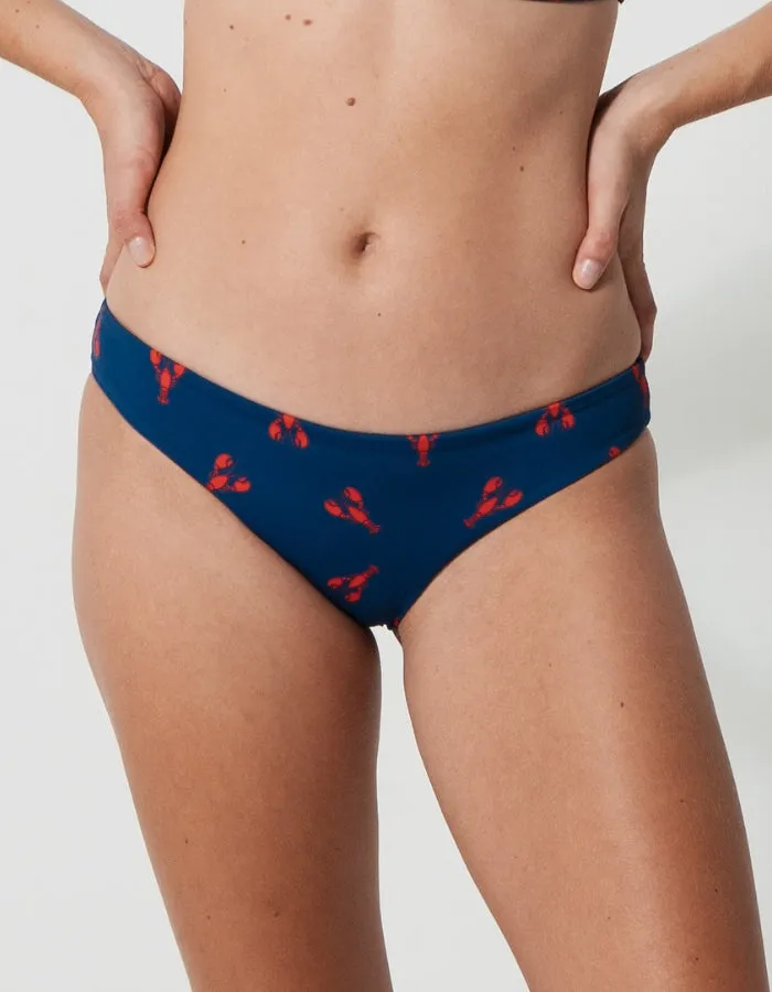 Low Waist Lobster Womens Bikini Bottoms