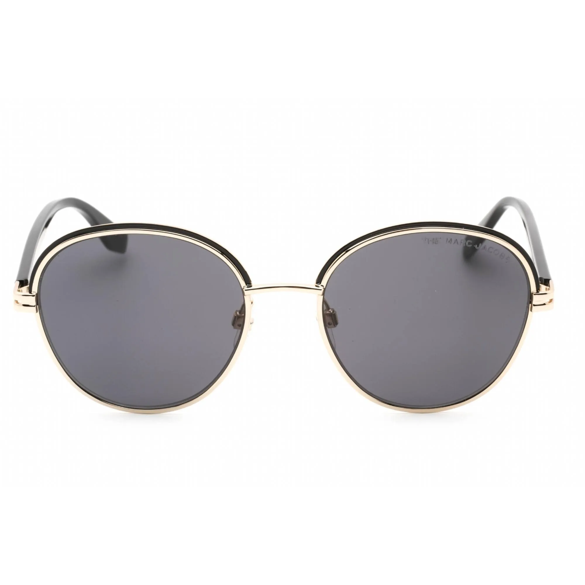 Marc Jacobs Men's Sunglasses - Full Rim Gold Black Metal Round | MARC 532/S 0RHL IR
