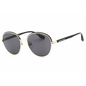Marc Jacobs Men's Sunglasses - Full Rim Gold Black Metal Round | MARC 532/S 0RHL IR