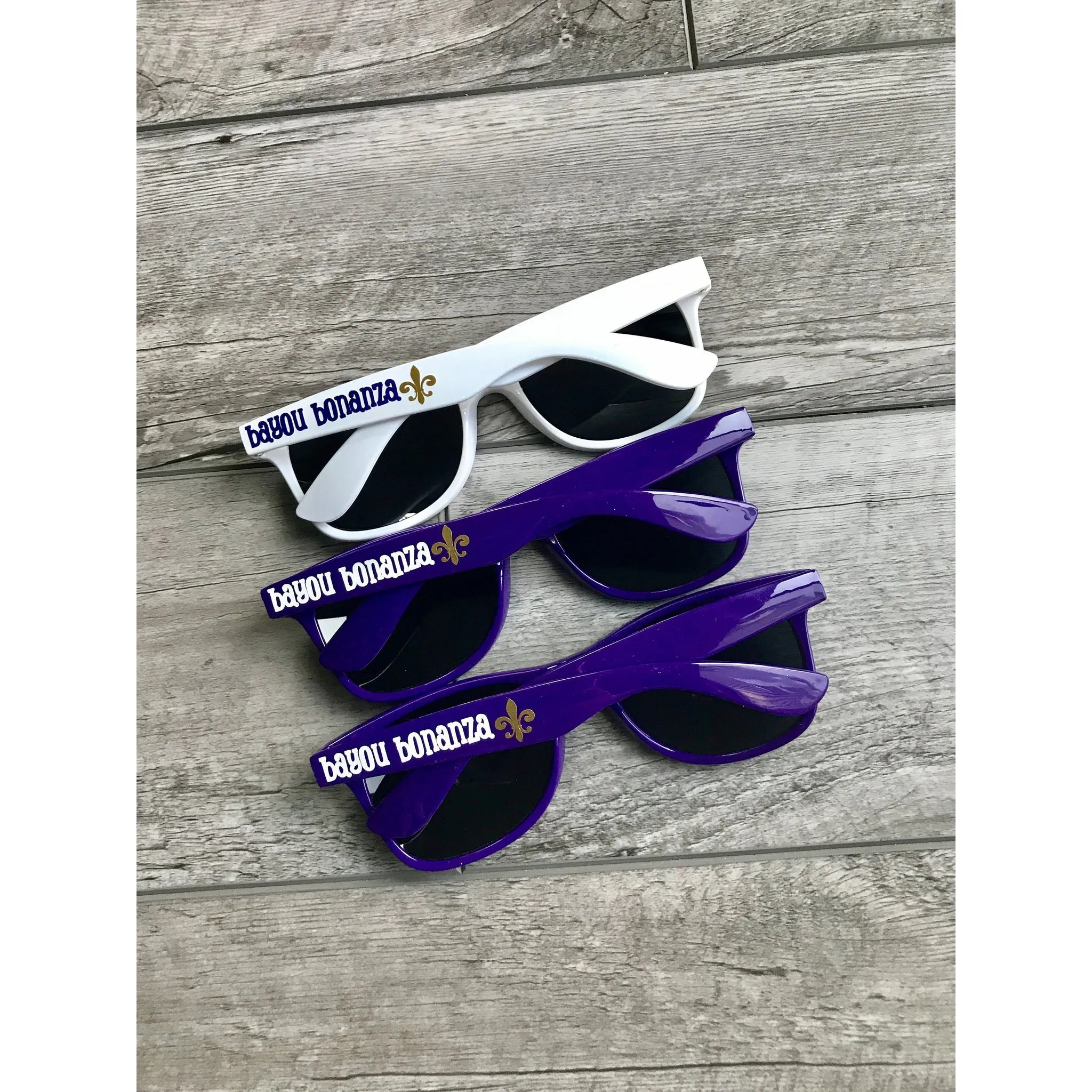 Mardi Gras Sunglasses, Personalized