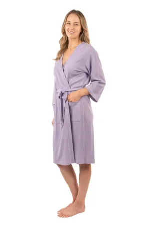 Mini 40" Waffle Kimono/ Robe