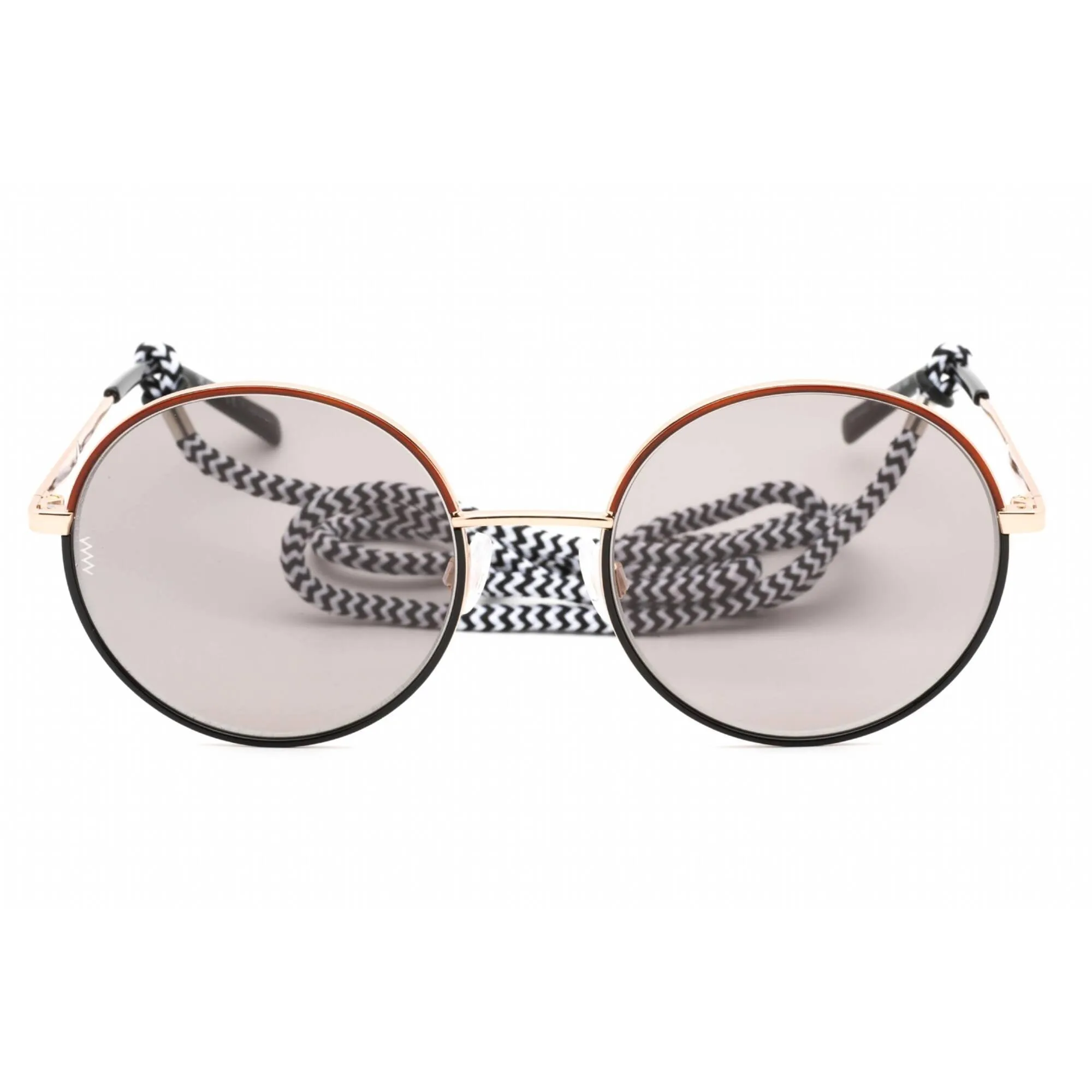 Missoni Women's Sunglasses - Grey Lens Havana Black Round Frame | MMI 0035/S 0581 IR