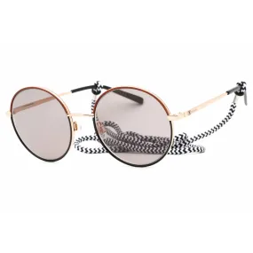 Missoni Women's Sunglasses - Grey Lens Havana Black Round Frame | MMI 0035/S 0581 IR