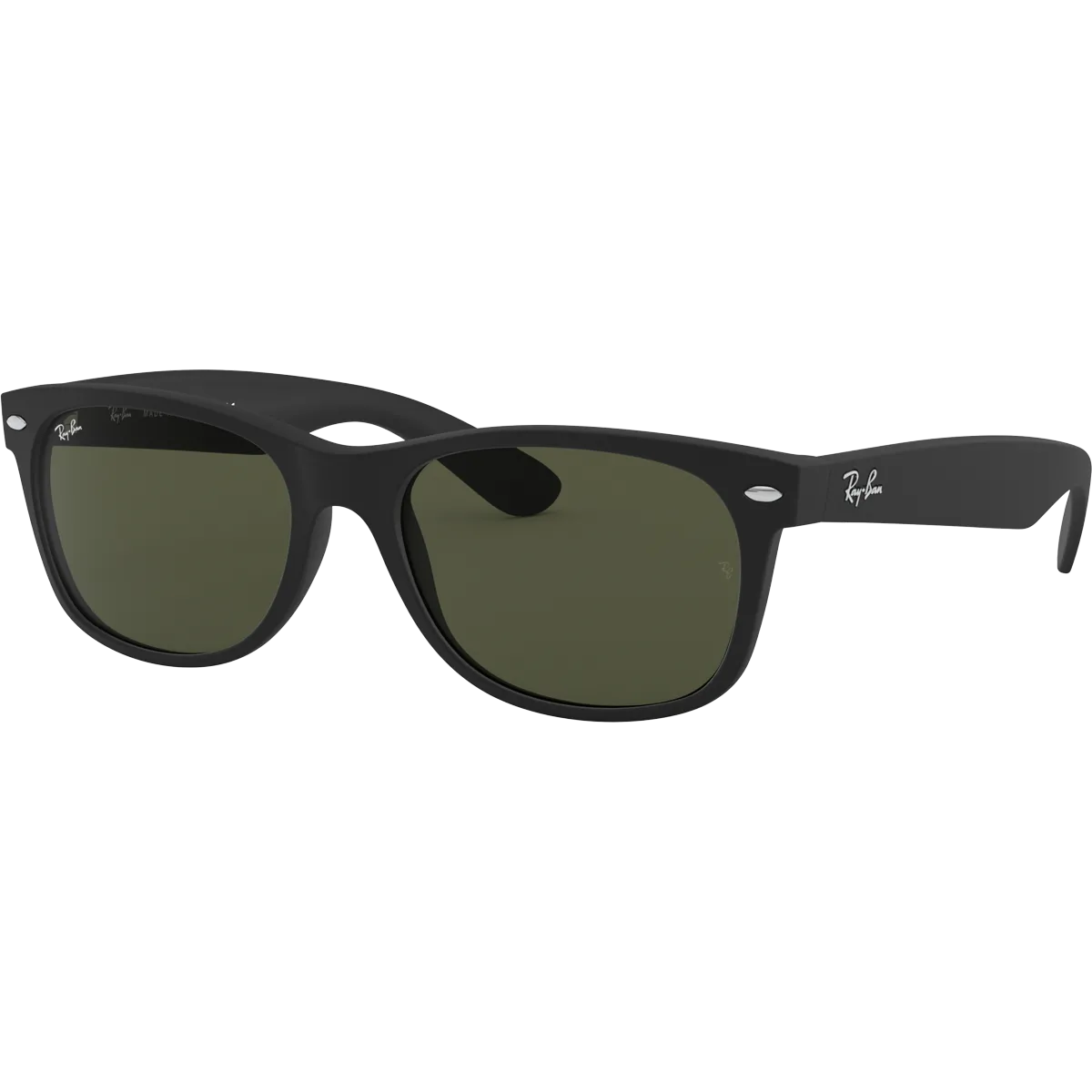 New Wayfarer M - Rubber Black/G-15 Green
