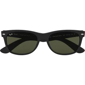 New Wayfarer M - Rubber Black/G-15 Green