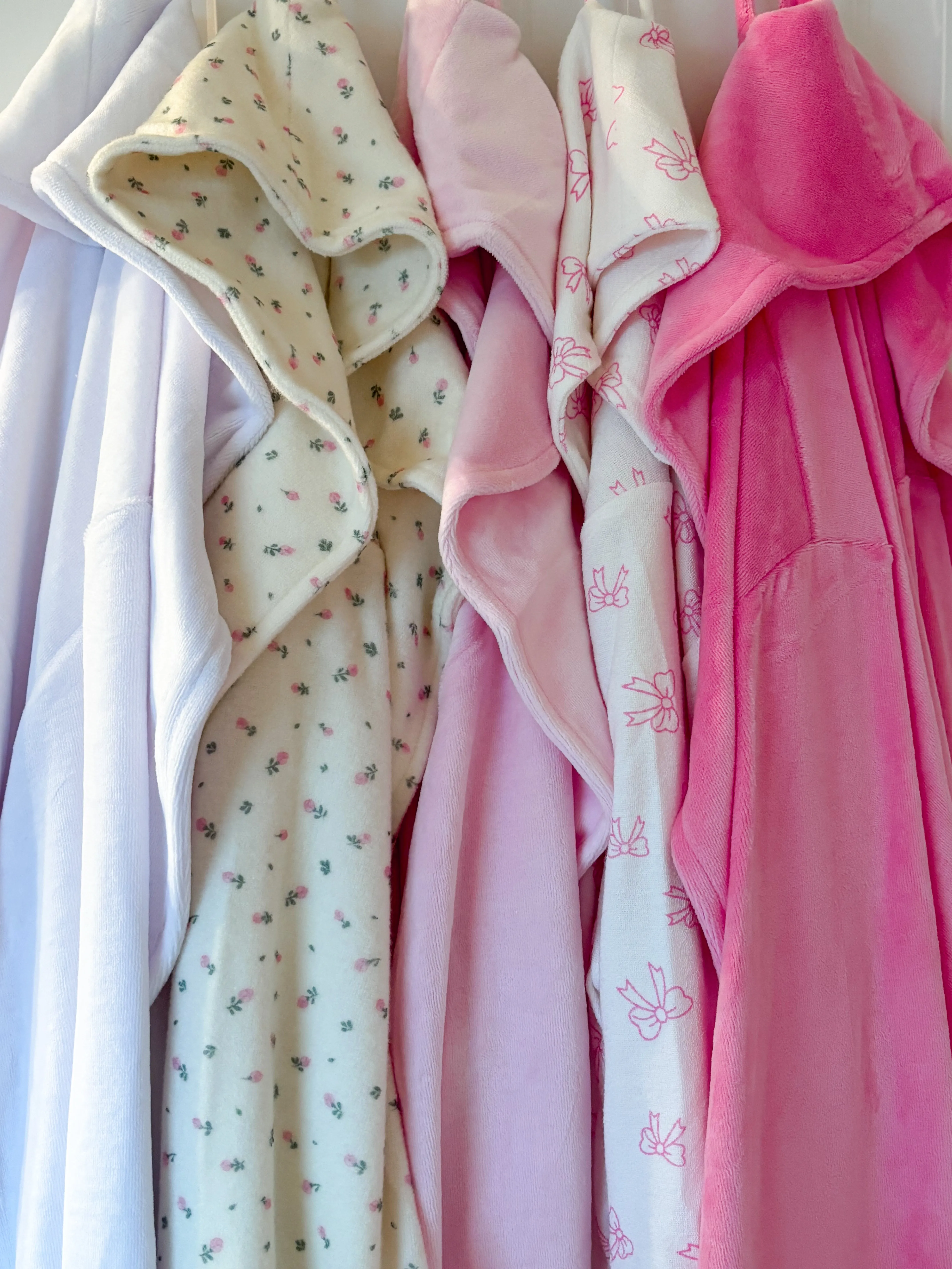 Pink Bows Hotel Robe